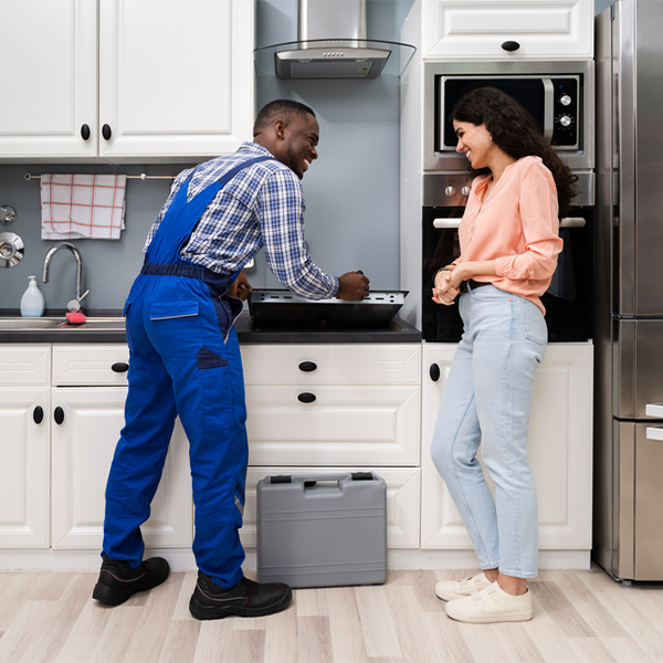 can you provide an estimate for cooktop repair before beginning any work in Holdenville